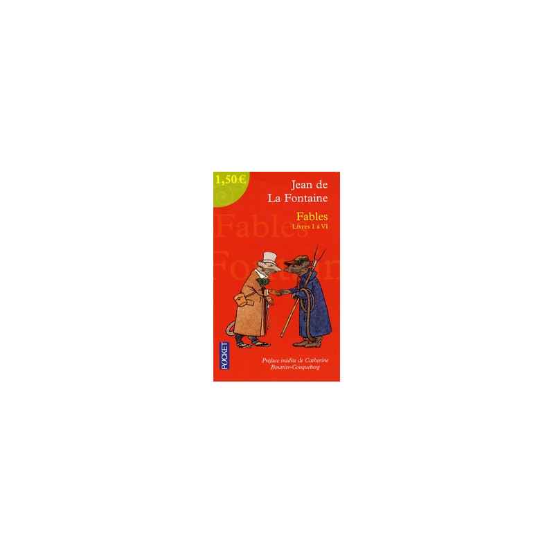 Jean de La Fontaine - Fables - Livres 1 à 6.9782266192286