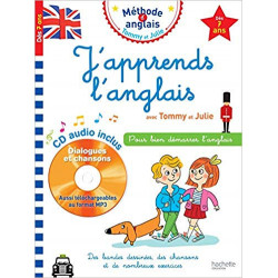 J'apprends l'anglais avec Tommy et Julie dès 7 ans (Français) Broché – de Sylvain Audino