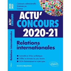 Relations internationales 2020-2021 - Cours et QCM (Actu' Concours)