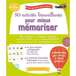 50 activités bienveillantes pour mieux mémoriser (Français) Broché – de Marine Duvouldy