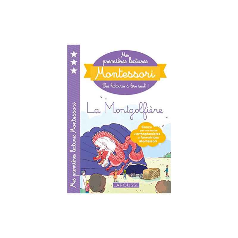 Mes premières lectures Montessori, la montgolfière9782035955739