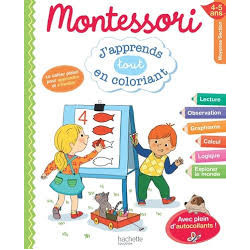 Montessori j'apprends en coloriant MS
