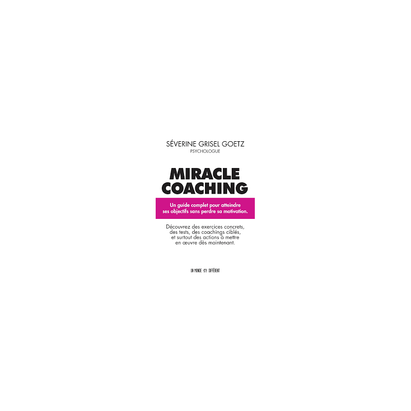 Miracle Coaching9782892259711