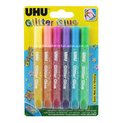 paillettes glitter glue UHU