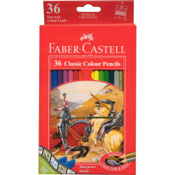 Faber-Castell Classic Coloured Pencils 36 Pack