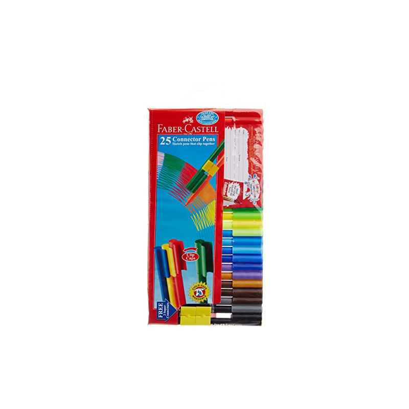 Faber-Castell Connector Pen Set - Pack of 25