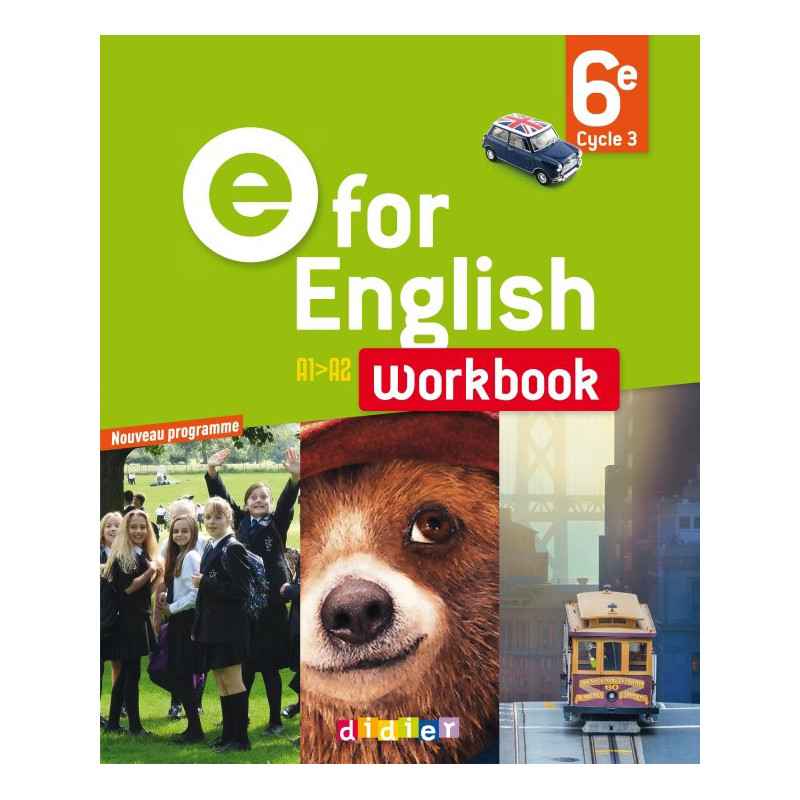 E for English 6 ° : Work- book9482278383732
