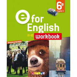 E for English 6e : Workbook