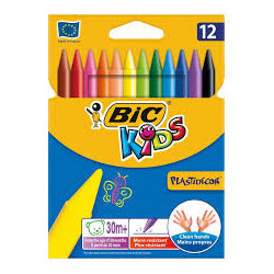 crayon de cire de 12 bic