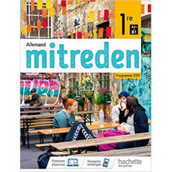 Mitreden 1ère - Livre Élève - Ed. 2019 (Français) Relié