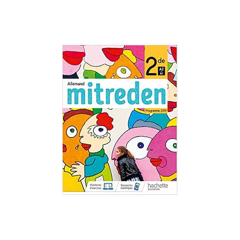 Mitreden 2nde - Livre Élève - Ed. 2019 (Français) Relié9782013236140