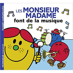 Les Monsieur Madame font de la musique de Roger Hargreaves9782012042711